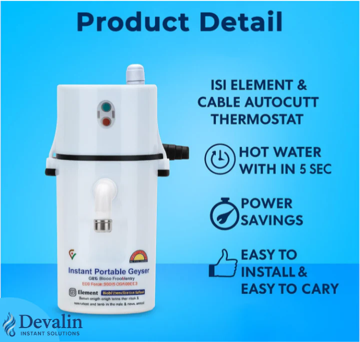 Instant Electric Water Geyser